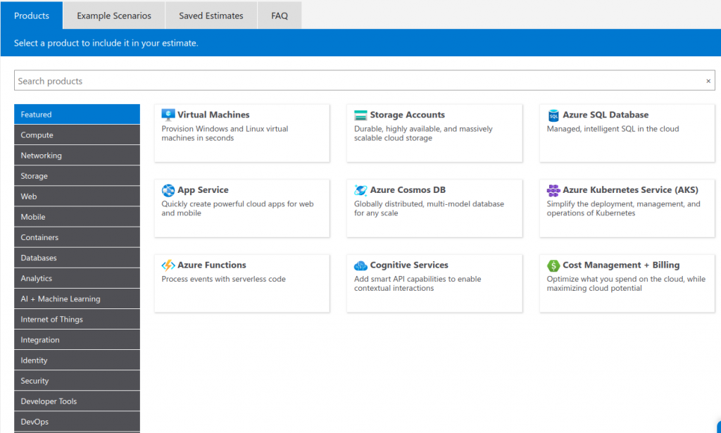 azure-cost-estimation-tools-and-best-practice